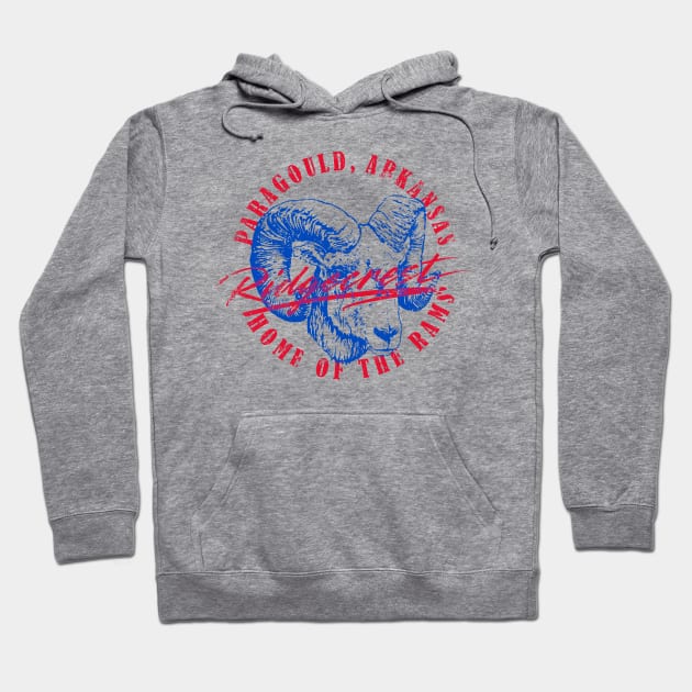 Ridgecrest Rams Hoodie by rt-shirts